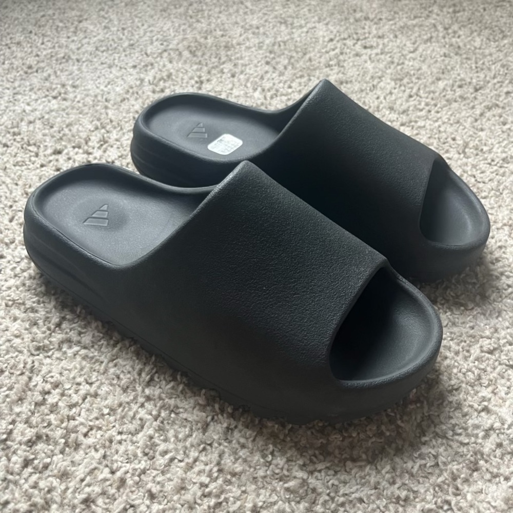 Adidas Onyx Yeezy Slide Sandals